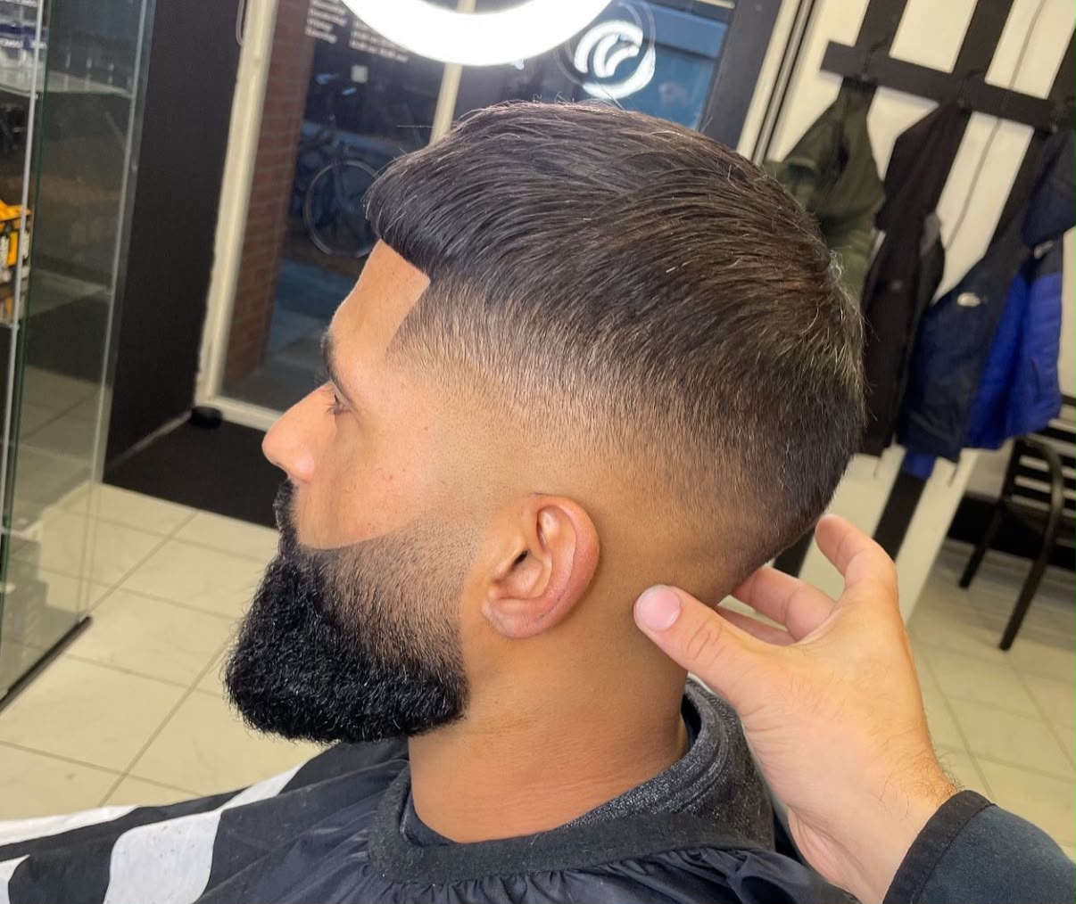 Skin Fade & Baard